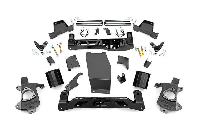 Rough Country 6 Inch GMC Suspension Lift Kit 14-18 Sierra 1500 Denal 4WD w/MagneRide Cast Steel