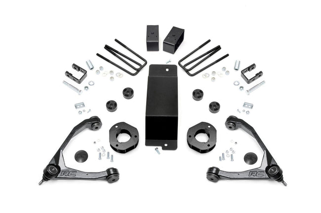 Rough Country Sierra 1500 3.5 Inch Suspension Lift Kit For 14-16 GMC Sierra 1500 Denali w/MagneRide 4WD