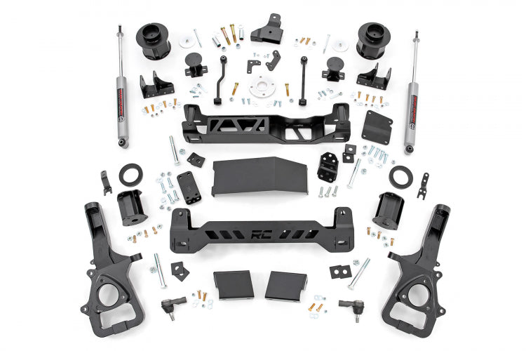 Rough Country 6 Inch RAM Suspension Lift Kit 19-24 RAM 1500 4WD Without 22" OE Wheels