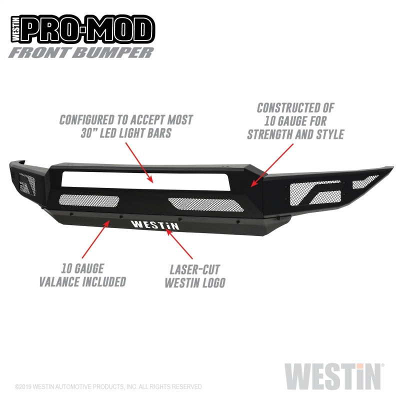 Westin 15-17 Ford F-150 Pro-Mod Front Bumper