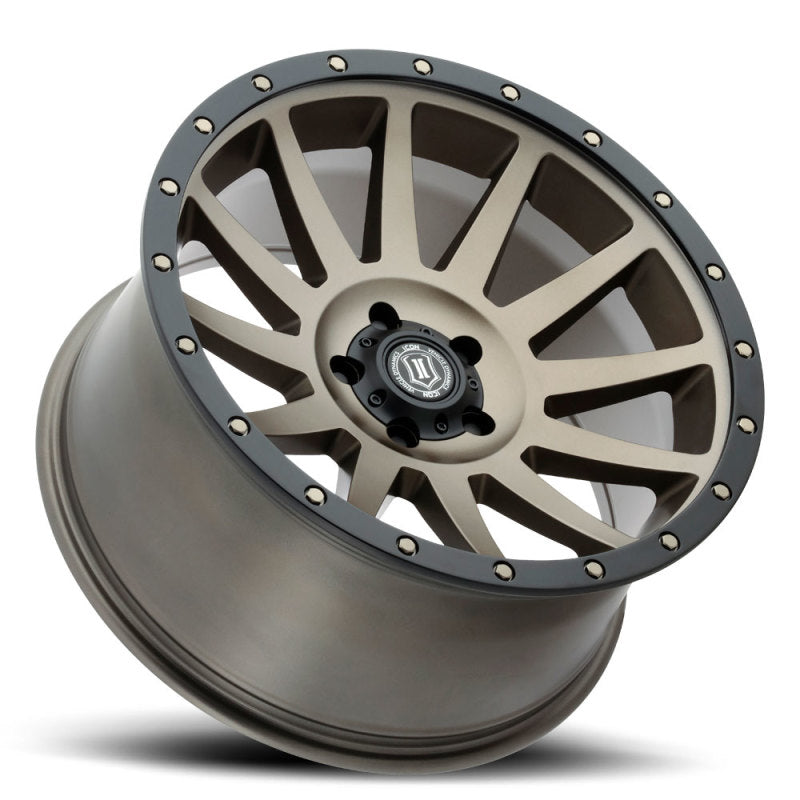 ICON Compression 20x10 5x5 -12mm Offset 5in BS 71.5mm Bore Bronze Wheel