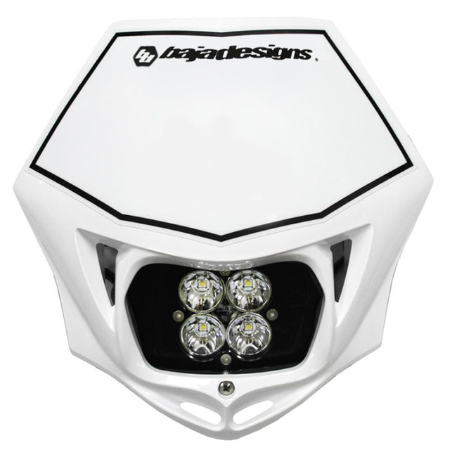 Baja Designs Motorcycle Headlight LED Race Light White Squadron Pro