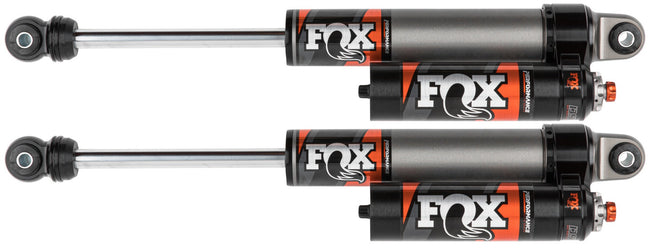 Fox 2017+ Ford SD 2.5 Perf Elite Series Reservoir Shock Rear P/B 0-1.5in Lift (Pair) w/ DSC Adj.