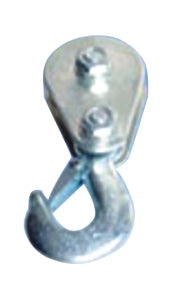 Bulldog Winch Pulley Block 4k BS 1.6k WLL Hook W/Clasp