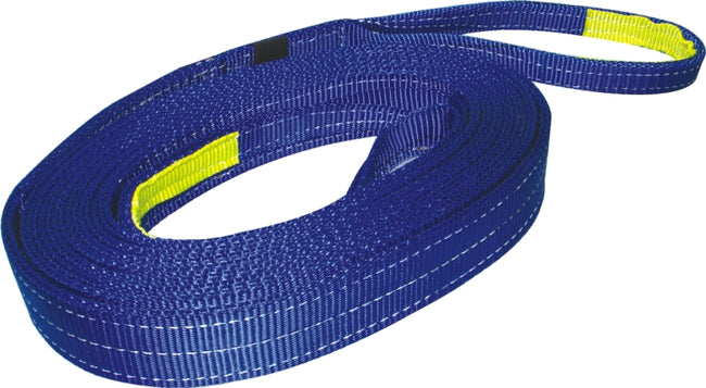 Bulldog Winch Recovery Strap 2 Inch x 30 Foot 20 000 LB BS Polyester Blue