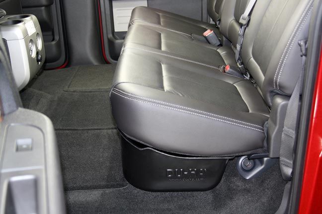 Du-Ha 09-14 Ford F-150 Supercrew Under Rear Seat Storage Unit, Without Factory Subwoofer