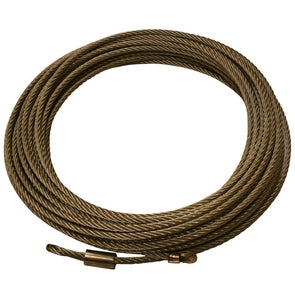 Bulldog Winch Winch Rope Wire 15005 7/32 Inch x 50 Foot (5.5mm x 15.2m)