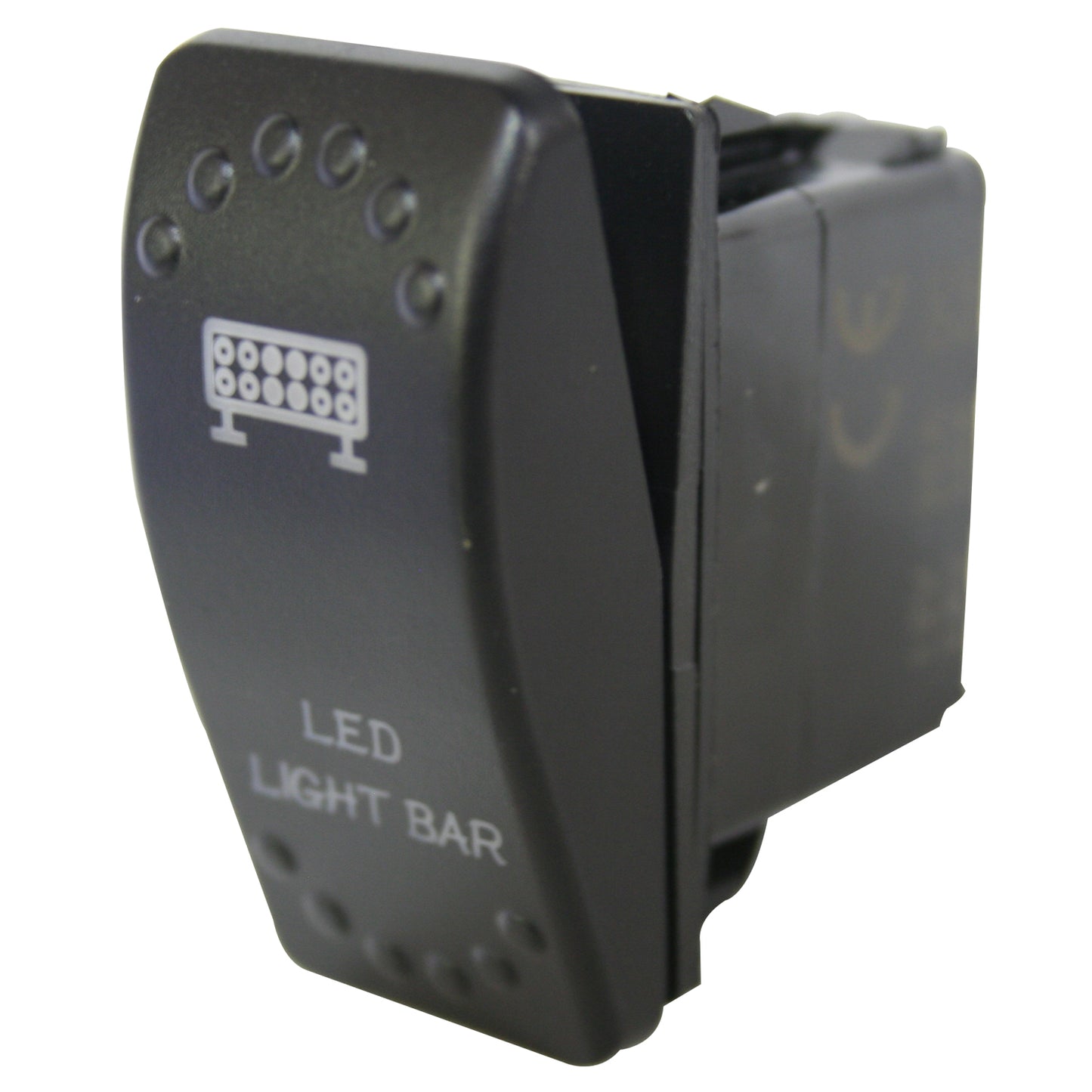 Bulldog Winch Rocker Switch On/Off 5 Pin LED Light Bar White
