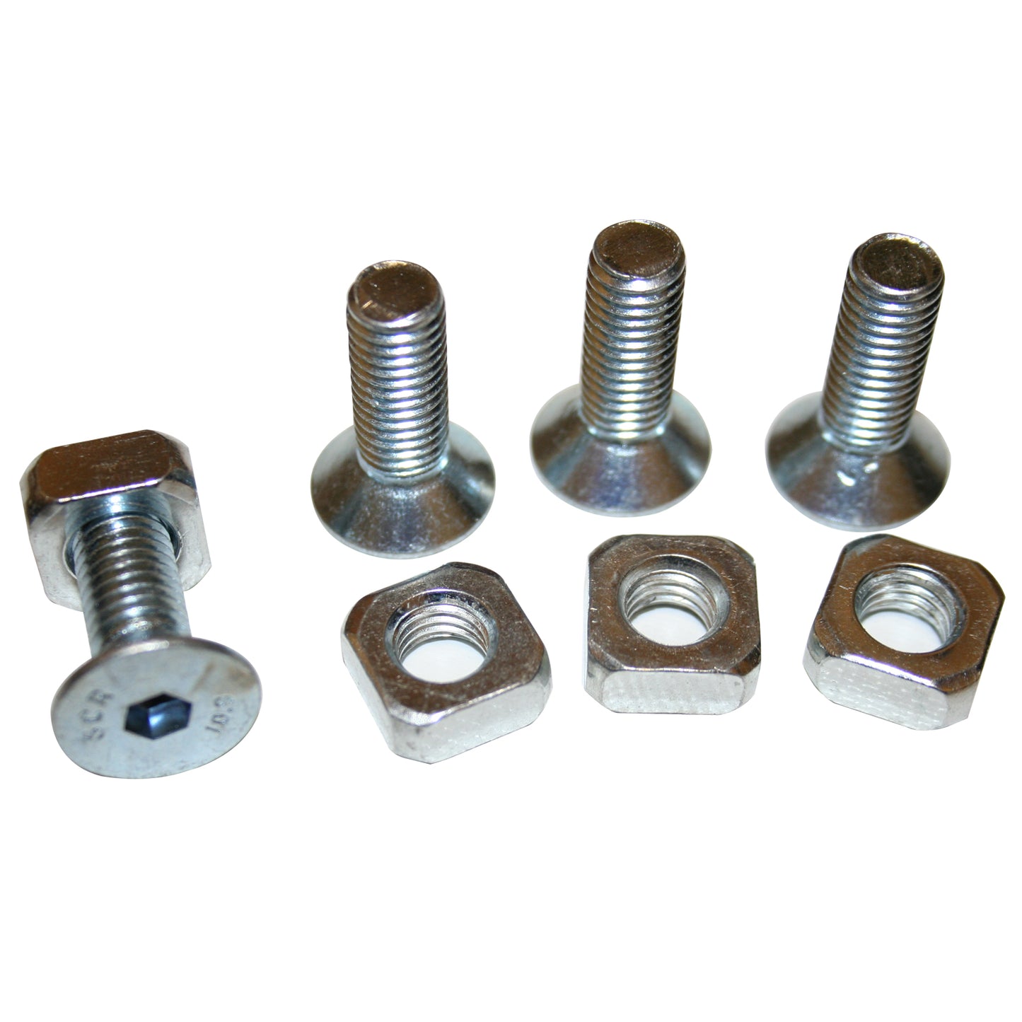 Bulldog Winch Winch Mounting Hardware 10x30mm Countersunk Grade 8 set of 4