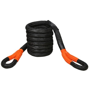 Bulldog Winch Recovery Rope 1 1/2 X 30 Ft Big Dog Recovery Rope 45K LBS W/Camo Mesh Duffel Bag