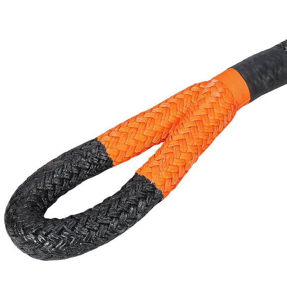 Bulldog Winch Recovery Rope 1 1/2 X 30 Ft Big Dog Recovery Rope 45K LBS W/Camo Mesh Duffel Bag