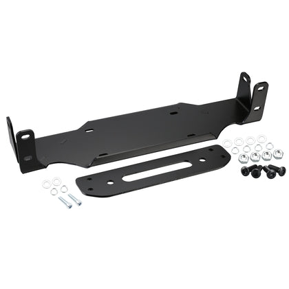 Bulldog Winch Jeep JL Winch Mount 18-Pres Wrangler JL W/Oe Steel Winch Mount Bumper