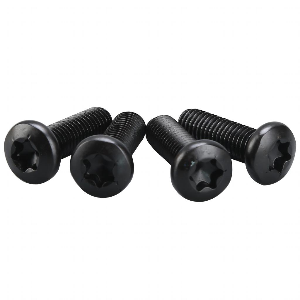 Bulldog Winch T50 Torx M10X30 Bolts Black Zinc Set Of 4 Pcs