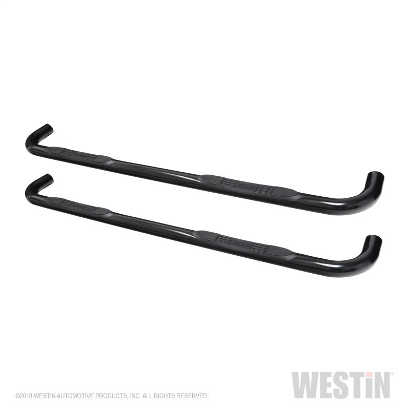 Westin 2019 Chevrolet Silverado/Sierra 1500 Crew Cab E-Series 3 Nerf Step Bars - Black