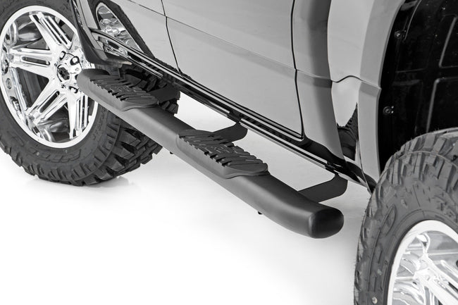 Rough Country Dodge Oval Nerf Step Bars (19-20 Ram Crew Cab)