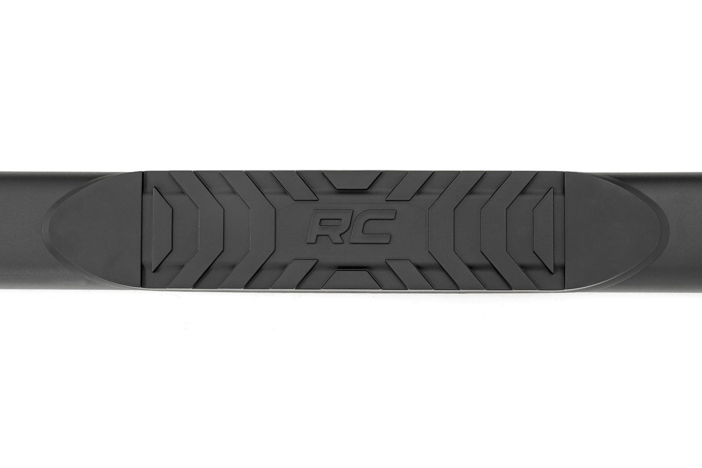 Rough Country Oval Nerf Step 4.5 Inch Crew Cab Black 09-14 Ford F-150 2WD/4WD