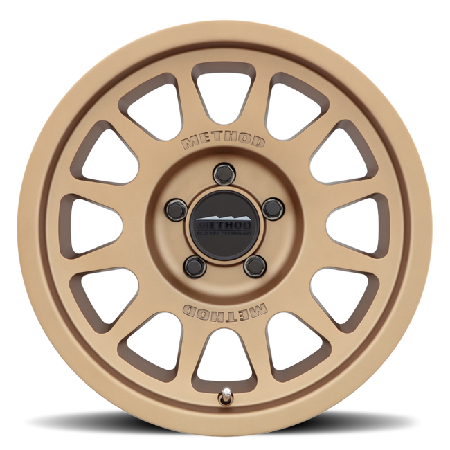 Method MR703 17x8.5 0mm Offset 5x150 110.5mm CB Method Bronze Wheel