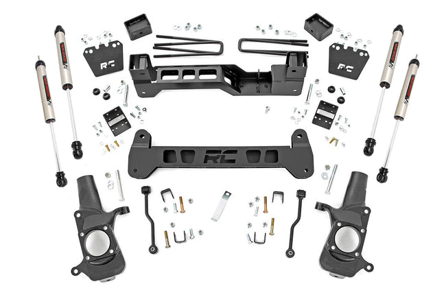 Rough Country 6 Inch Lift Kit With V2 Shocks 01-10 Chevy Silverado and GMC Sierra 2500HD 2WD