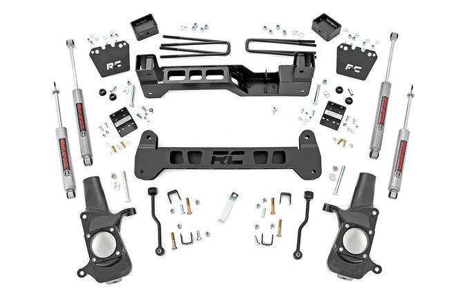 Rough Country 6.0 Inch GM Suspension Lift Kit With N3 Shocks 01-10 2500HD / 3500HD