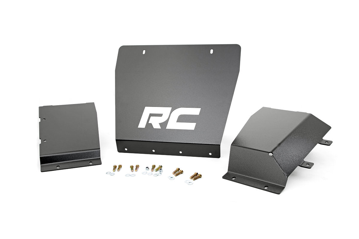 Rough Country Front Skid Plate Kit 14-18 Silverado/Sierra 1500