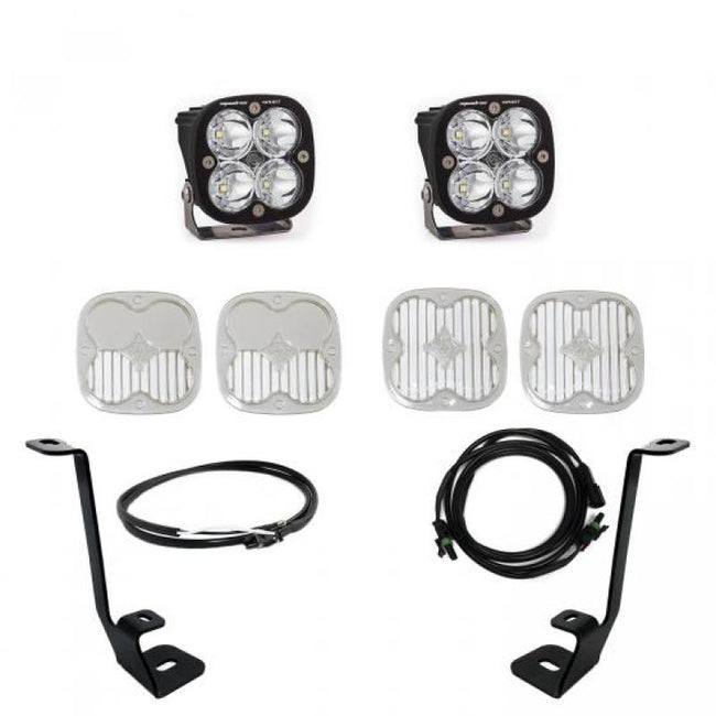 Baja Designs 2021-2022 Ford F150 A Pillar Kit Squadron Sport Spot with Upfitter