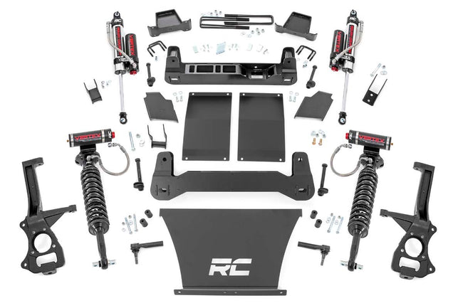 Rough Country 6 Inch Suspension Lift Kit Vertex 19-24 Silverado/Sierra 1500 4WD/2WD