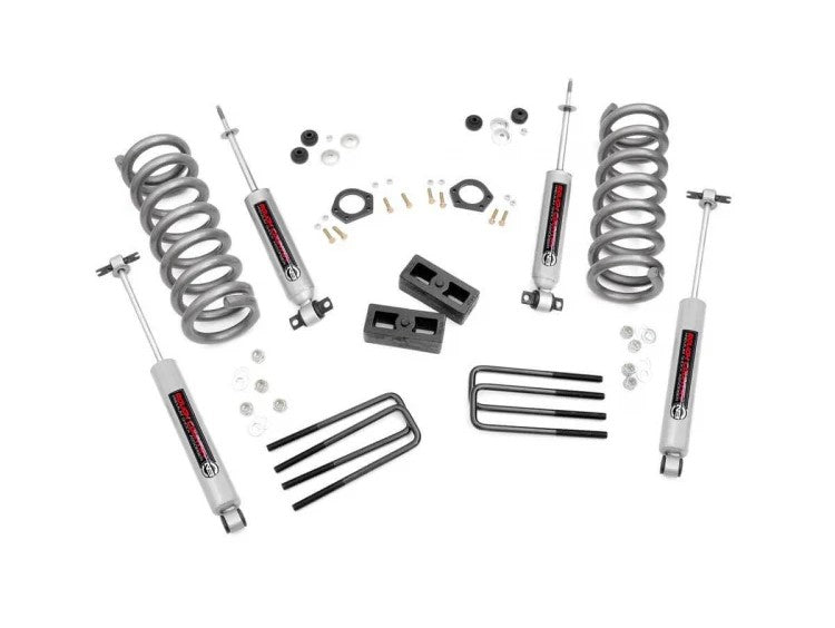 Rough Country 2 Inch Suspension Lift Kit 95-99 Tahoe 92-99 C1500/K1500/Yukon 92-94 K5 Blazer