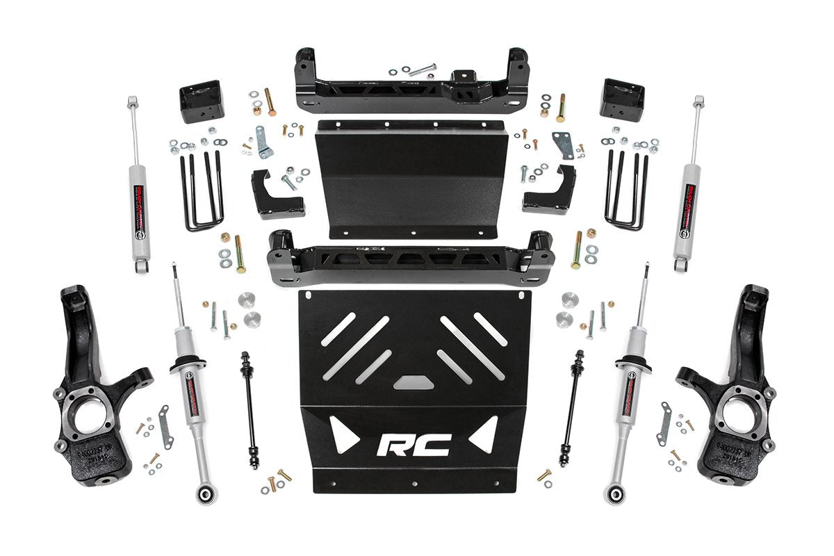 Rough Country 6 Inch Suspension Lift Kit Lifted Struts 15-20 Canyon/Colorado 2WD/4WD