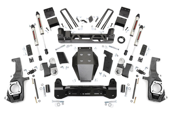 Rough Country 7.5 Inch GM NTD Suspension Lift Kit/V2 (11-19 2500HD/3500HD)