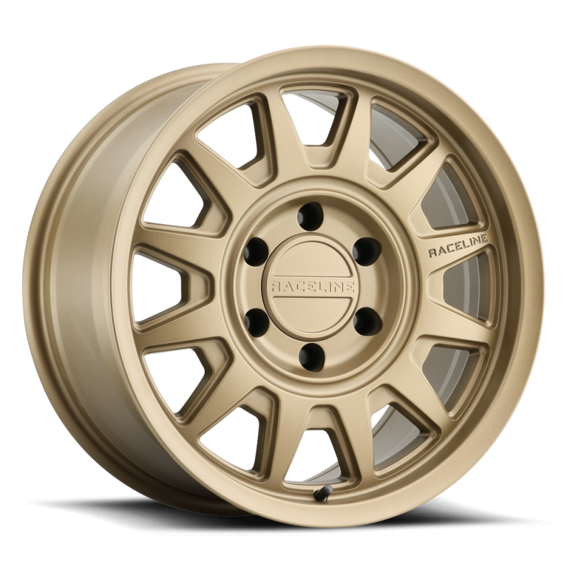 Raceline 952BZ Aero 17x9in 5x139.7 BP -12mm Offset 106.5mm Bore - Bronze Wheel