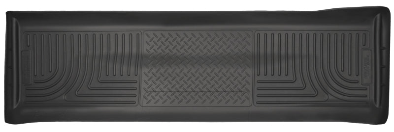 Husky Liners 11-15 Ford F250/F350/F450 Super Duty Crew Cab WeatherBeater Black 2nd Seat Floor Liners