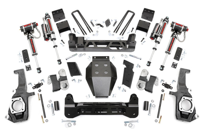 Rough Country 5.0 Inch GM NTD Suspension Lift Kit Vertex (11-19 2500HD/3500HD)
