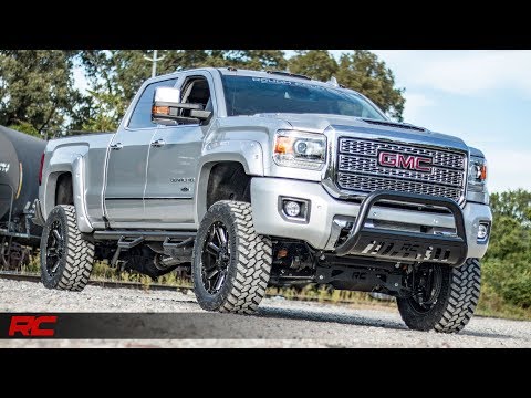 Rough Country 5.0 Inch GM NTD Suspension Lift Kit/V2 (11-19 2500HD/3500HD)