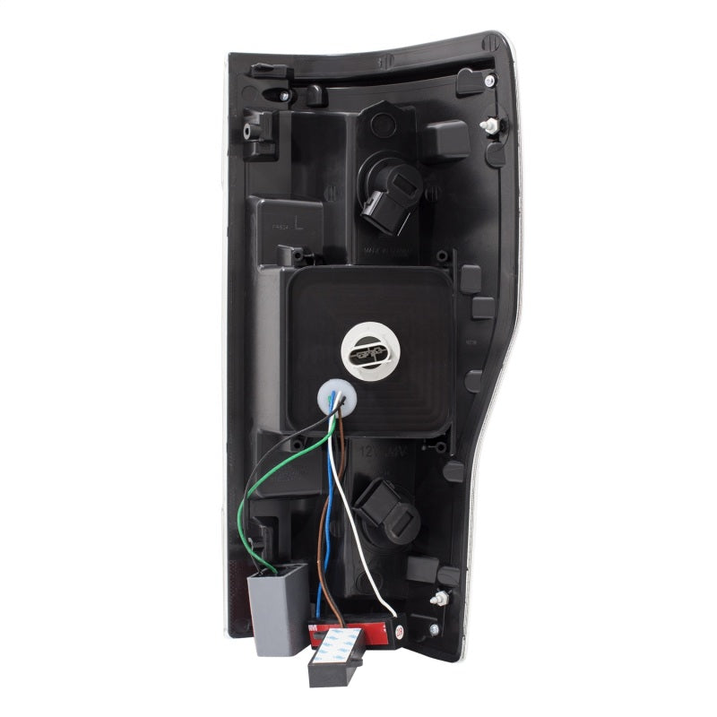 ANZO 2017-2019 Ford Super Duty LED Taillights - Black/Smoke