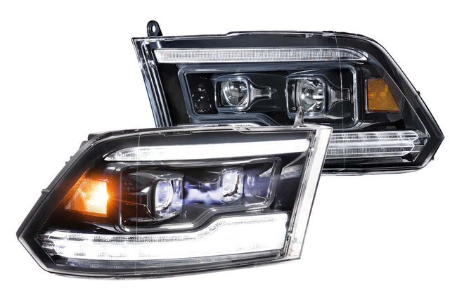 Morimoto 2010-2018 Ram 1500, 2500, 2500 XB LED Headlights, White DRL