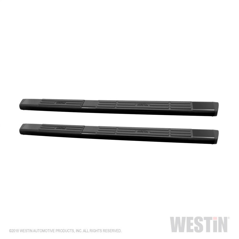 Westin Premier 6 in Oval Side Bar - Mild Steel 75 in - Black