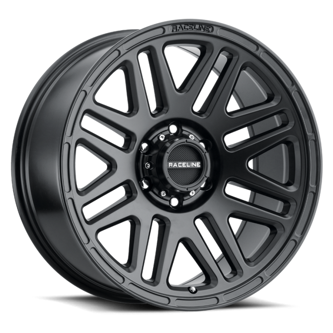 Raceline 944B Outlander 20x9in 5x150 BP 18mm Offset 110.3mm Bore - Satin Black Wheel