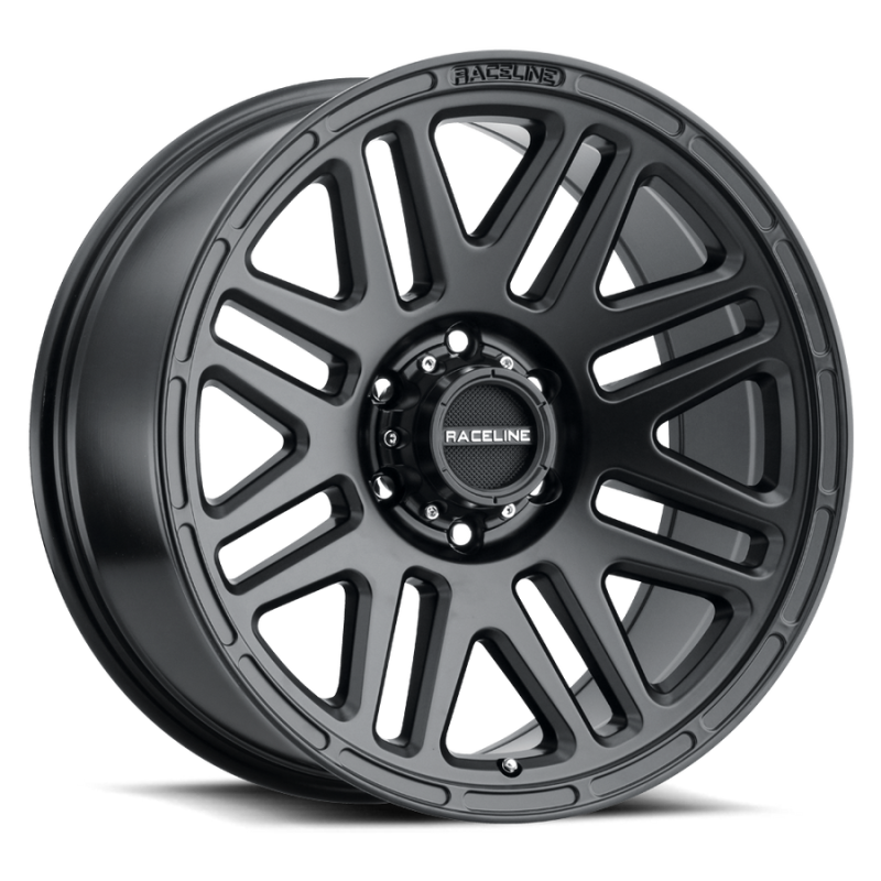 Raceline 944B Outlander 18x9in 8x180 BP 18mm Offset 124.2mm Bore - Satin Black Wheel