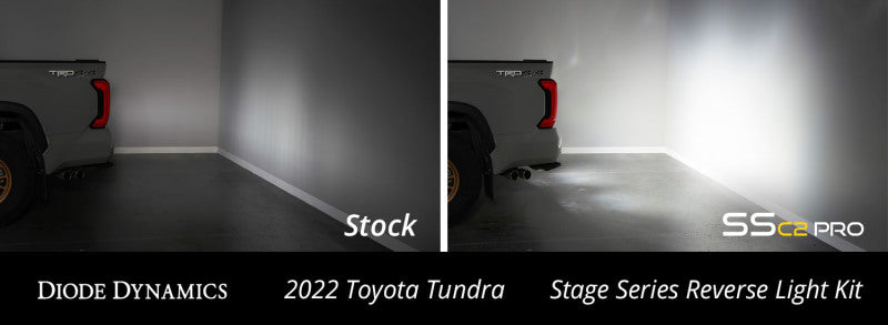 Diode Dynamics 2022 Toyota Tundra C1 Pro Stage Series Reverse Light Kit