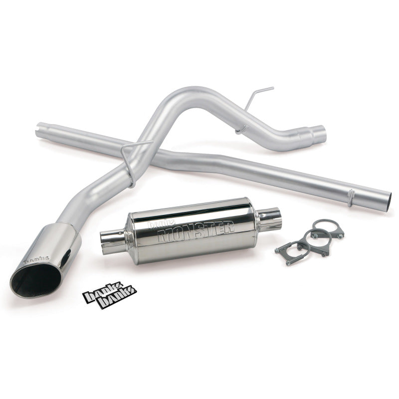 Banks Power 04-08 Ford F-150/Lincoln SCMB Monster Exhaust System - SS Single Exhaust w/ Chrome Tip