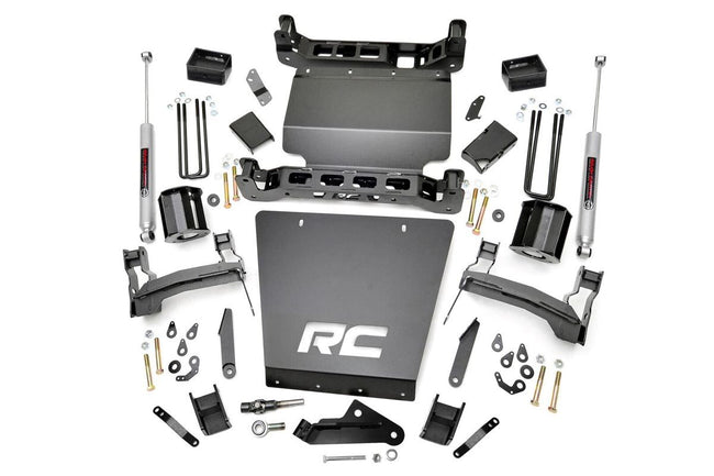 Rough Country 5 Inch Suspension Lift Kit w/N2.0 14-18 Silverado/Sierra 1500 4WD