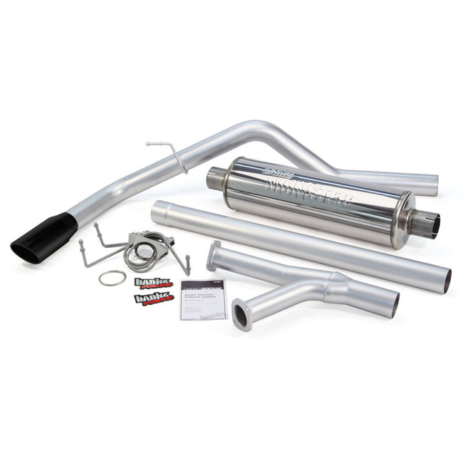 Banks Power 07-08 Toyota Tundra 5.7L RCSB Monster Exhaust System - SS Single Exhaust w/ Black Tip