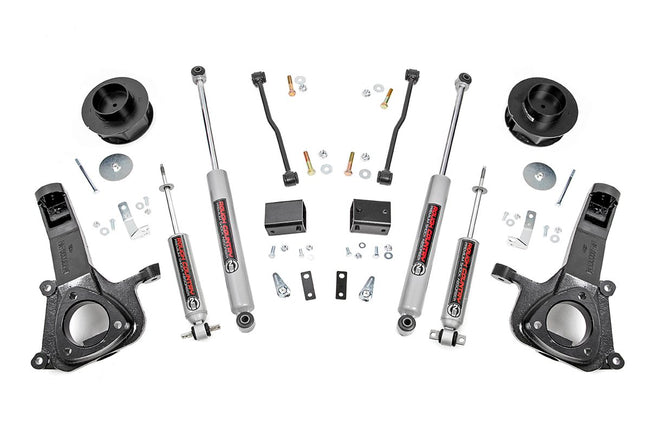 Rough Country 4 Inch Suspension Lift Kit 09-18 RAM 1500 2WD