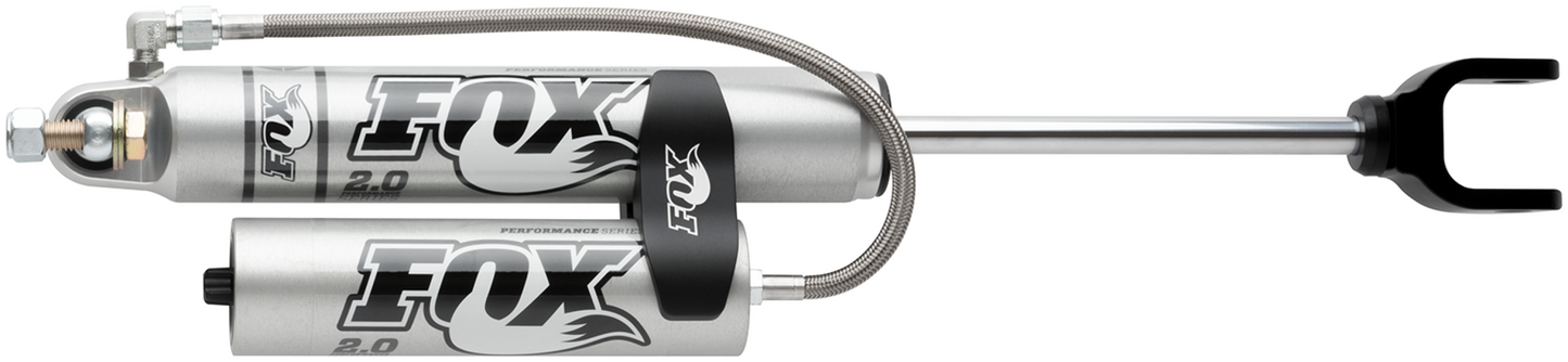 Fox 11+ Chevy HD 2.0 Performance Series 7.9in. Smooth Body Remote Res. Front Shock / 4-6in. Lift