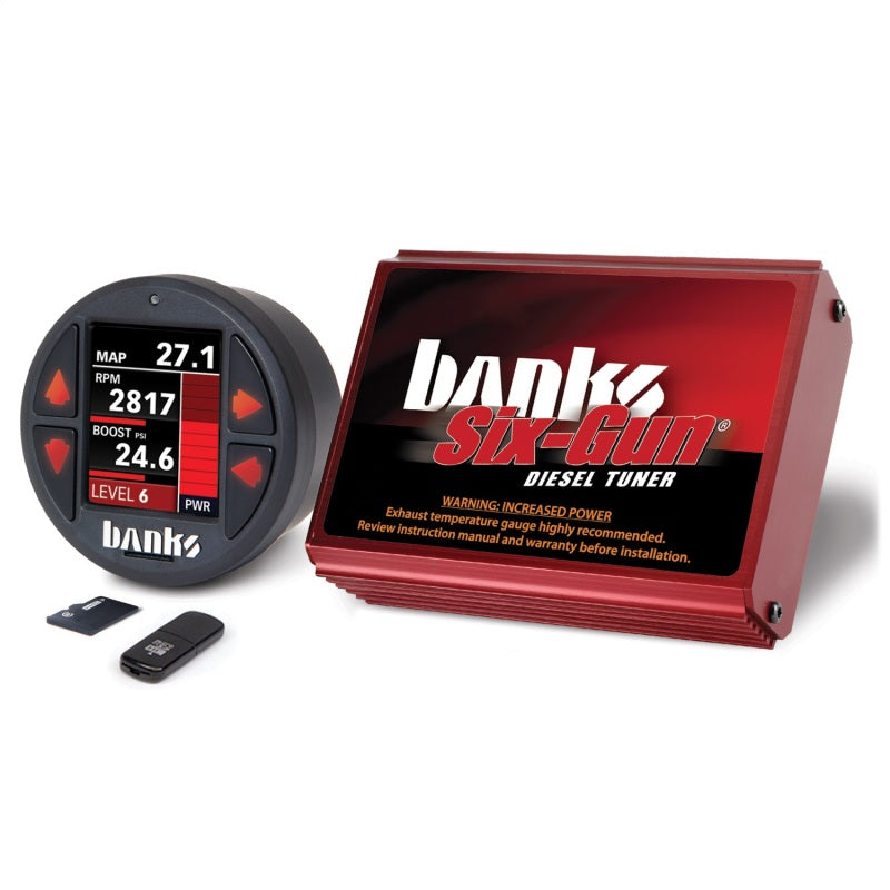 Banks 06-07 Chevy/GMC 2500/3500 6.6L LLY-LBZ Six-Gun Diesel Tuner w/ iDash-1.8 DataMonster