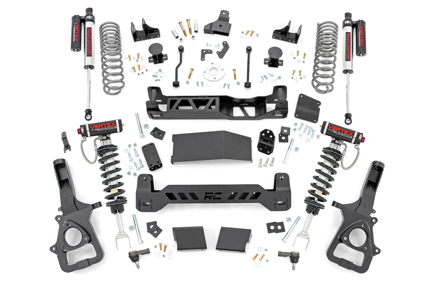 Rough Country 6.0 Inch Ram Suspension Lift Kit Vertex (19-24 Ram 1500 4WD) Without 22" OE Wheels