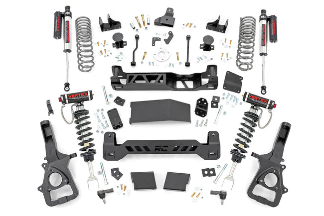 Rough Country 6.0 Inch Ram Suspension Lift Kit Vertex (19-24 Ram 1500 4WD) Without 22" OE Wheels