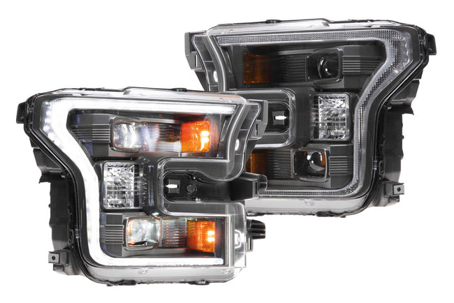 Morimoto 2015-2017 Ford F-150 XB Hybrid LED Headlights, For OE Halogen Trucks