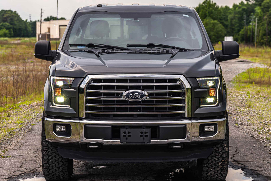 Morimoto 2015-2017 Ford F-150 XB Hybrid LED Headlights, For OE Halogen Trucks