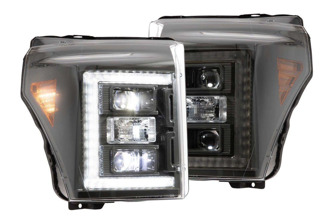 Morimoto 2011-2016 F-250 F-350 Super Duty XB Hybrid LED Headlights